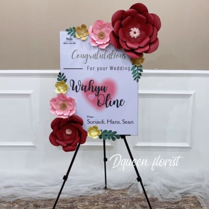 Bunga Papan Kertas Code 1005