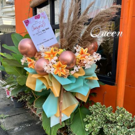 Dqueen Florist - Standing Flower Artificial  Karangan Bunga Selamat