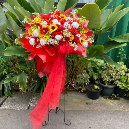Dqueen Florist - Standing Flowers Artificial Premium Gift Ucapan