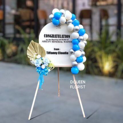 Dqueen Florist - Bunga Papan Akrilik Custom Premium