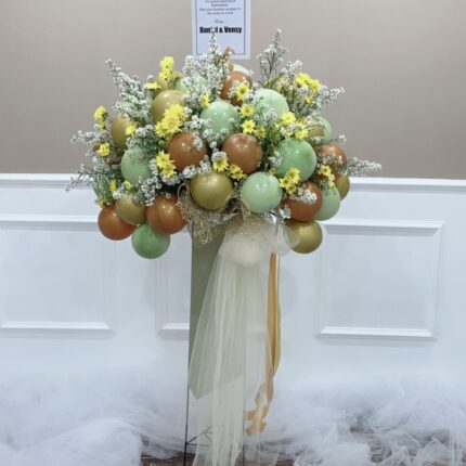Dqueen Forist - Standing flowers custom warna