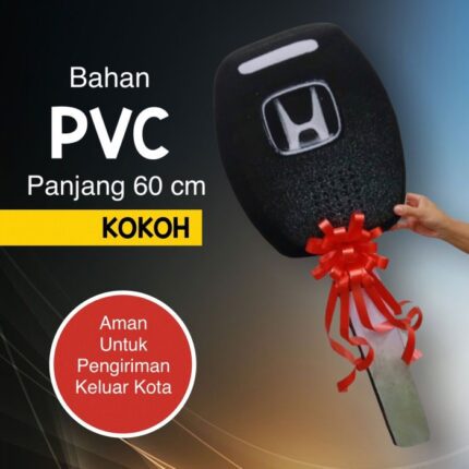 Dqueen Florist - Kunci Honda mobil Simbolis bahan PVC