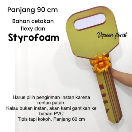 Dqueen Florist - Kunci Rumah simbolis