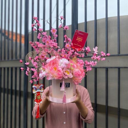 bunga box berlampu untuk segala momen.