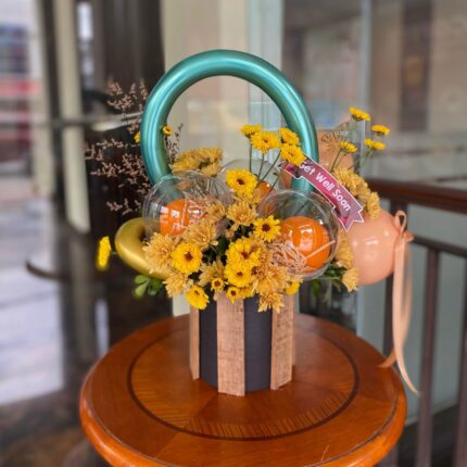 Hampers Buah dan Bunga Fresh