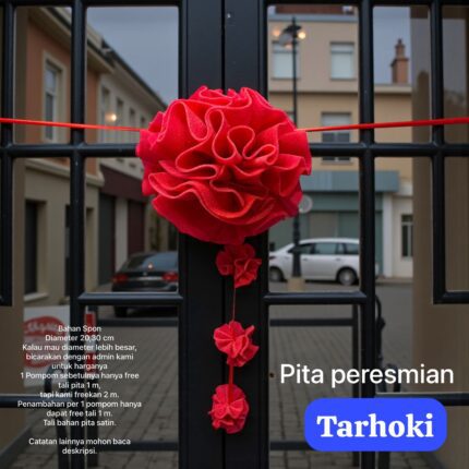 Dqueen Florist - Pita Peresmian " Tarhoki " - Grand Opening - Doorprize - Pembukaan - Jakarta Pusat - Custom - Promo